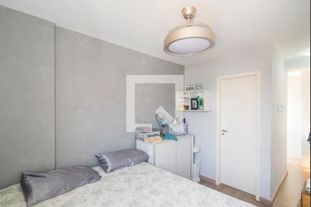 Quarto 1 Suite de apartamento à venda com 3 quartos, 70m² em Vila Valparaíso, Santo André