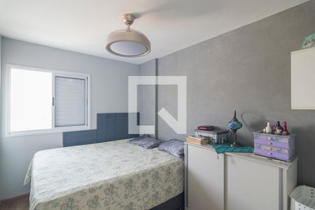 Quarto 1 Suite de apartamento à venda com 3 quartos, 70m² em Vila Valparaíso, Santo André