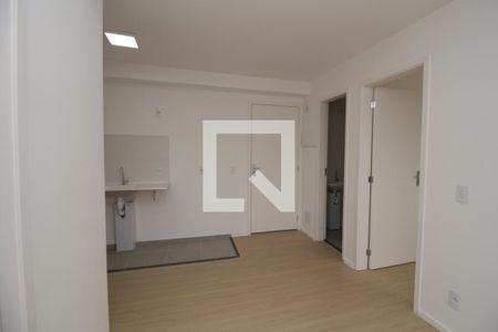 Sala de TV de apartamento para alugar com 2 quartos, 34m² em Chácara Seis de Outubro, São Paulo