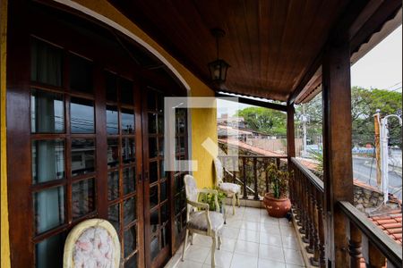 Varanda da Sala de casa à venda com 4 quartos, 338m² em Jardim Pinhal, Guarulhos