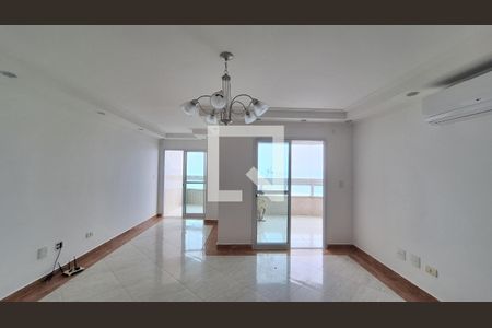 Sala de estar de apartamento para alugar com 4 quartos, 306m² em Caiçara, Praia Grande