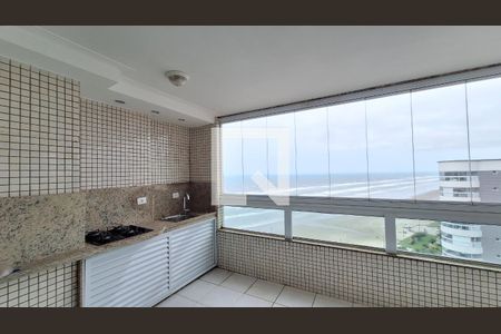 Varanda gourmet de apartamento para alugar com 4 quartos, 306m² em Caiçara, Praia Grande