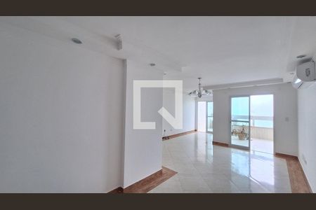 Sala de estar de apartamento para alugar com 4 quartos, 306m² em Caiçara, Praia Grande