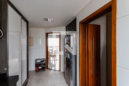 Cozinha de apartamento para alugar com 3 quartos, 100m² em Campestre, Santo André