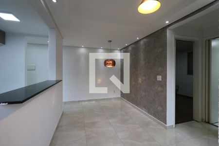 Sala de apartamento para alugar com 2 quartos, 46m² em Vila Homero Thon, Santo André