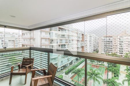 Varanda de apartamento à venda com 3 quartos, 82m² em Recreio dos Bandeirantes, Rio de Janeiro