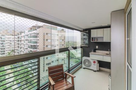 Varanda de apartamento à venda com 3 quartos, 82m² em Recreio dos Bandeirantes, Rio de Janeiro