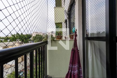 Sala Varanda de apartamento à venda com 3 quartos, 55m² em Praça da Bandeira, Rio de Janeiro