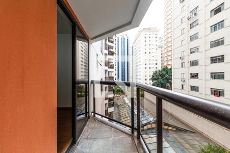 Varanda de apartamento para alugar com 1 quarto, 46m² em Jardins, São Paulo