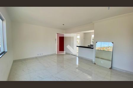 Sala de apartamento para alugar com 3 quartos, 75m² em Salgado Filho, Belo Horizonte