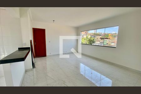 Sala de apartamento para alugar com 3 quartos, 75m² em Salgado Filho, Belo Horizonte