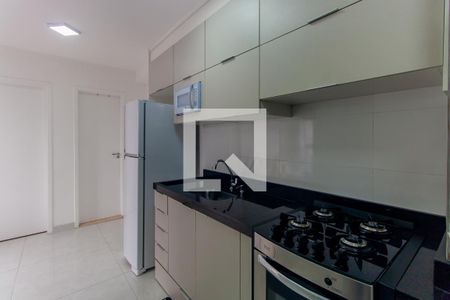 Cozinha de apartamento para alugar com 2 quartos, 38m² em Vila Tolstoi, São Paulo