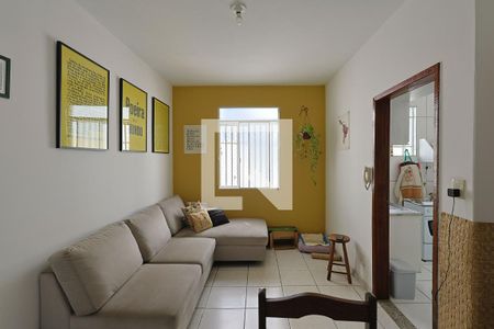 Sala de apartamento à venda com 2 quartos, 57m² em Bairro da Glória, Contagem