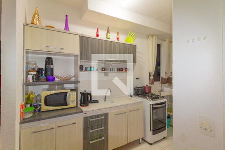 Cozinha e Área de Serviço de apartamento para alugar com 2 quartos, 52m² em Estância Velha, Canoas