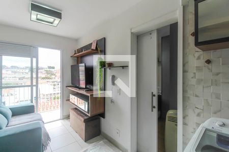 Sala/Cozinha de apartamento à venda com 1 quarto, 37m² em Vila Ema, São Paulo