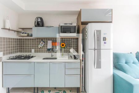 Sala/Cozinha de apartamento à venda com 1 quarto, 37m² em Vila Ema, São Paulo