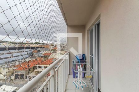 Varanda da Sala/Cozinha de apartamento à venda com 1 quarto, 37m² em Vila Ema, São Paulo