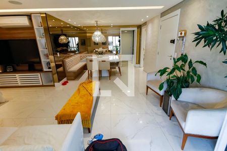 Sala de apartamento à venda com 3 quartos, 125m² em Jardim Vazani, São Paulo