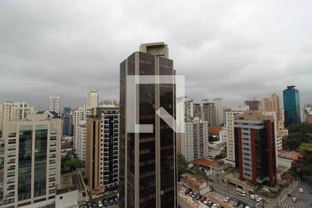 Vista da Varanda de apartamento à venda com 1 quarto, 44m² em Moema, São Paulo