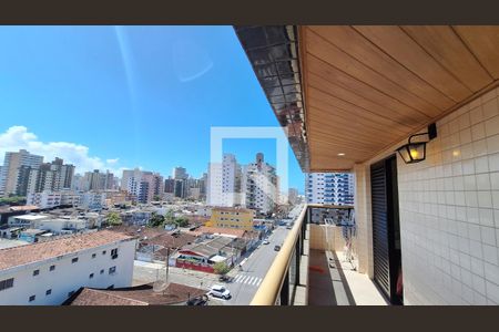 Varanda gourmet de apartamento para alugar com 2 quartos, 54m² em Vila Assuncao, Praia Grande