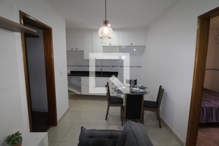 Sala / Cozinha de apartamento à venda com 2 quartos, 38m² em Parada Inglesa, São Paulo