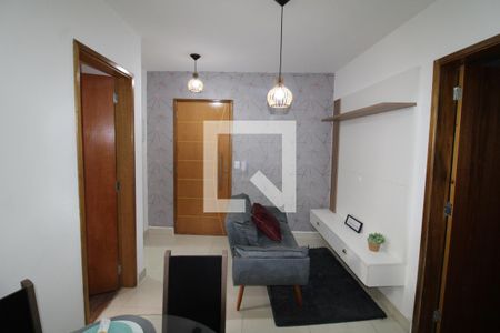 Sala / Cozinha de apartamento à venda com 2 quartos, 38m² em Parada Inglesa, São Paulo