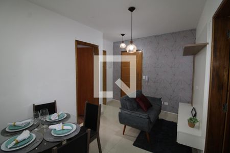 Sala / Cozinha de apartamento à venda com 2 quartos, 38m² em Parada Inglesa, São Paulo