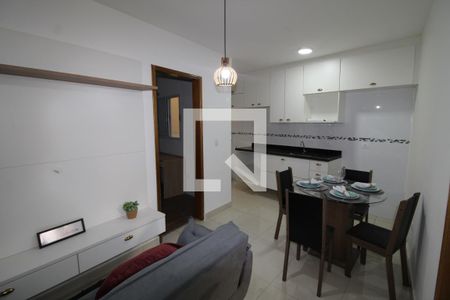 Sala / Cozinha de apartamento à venda com 2 quartos, 38m² em Parada Inglesa, São Paulo