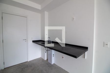 Cozinha de kitnet/studio para alugar com 1 quarto, 32m² em Santo Amaro, São Paulo