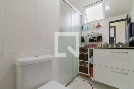 Banheiro da Suíte 1 de apartamento à venda com 3 quartos, 86m² em Vila Augusta, Guarulhos