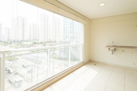 Sacada  de apartamento para alugar com 1 quarto, 42m² em Centro, São Bernardo do Campo