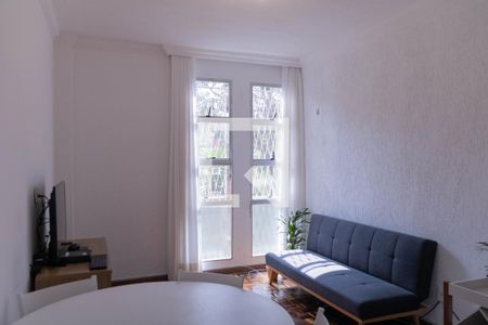 Sala de apartamento à venda com 3 quartos, 84m² em Havaí, Belo Horizonte