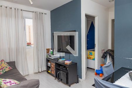 Sala  de apartamento para alugar com 2 quartos, 42m² em Campanário, Diadema