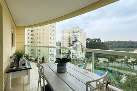 Varanda de apartamento para alugar com 3 quartos, 133m² em Tamboré, Santana de Parnaíba