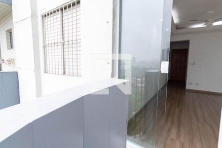 Varanda da Sala de apartamento para alugar com 2 quartos, 50m² em Vila Londrina, São Paulo