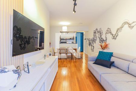 Sala de apartamento à venda com 3 quartos, 115m² em Santo Amaro, São Paulo