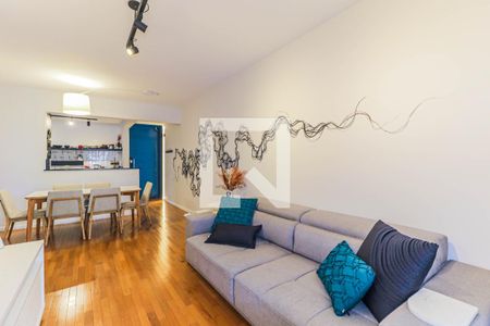 Sala de apartamento à venda com 3 quartos, 115m² em Santo Amaro, São Paulo