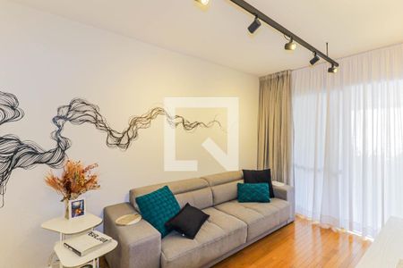 Sala de apartamento à venda com 3 quartos, 115m² em Santo Amaro, São Paulo