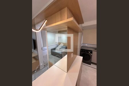 Cozinha de apartamento para alugar com 2 quartos, 32m² em Barra Funda, São Paulo