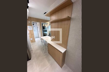 Cozinha de apartamento para alugar com 2 quartos, 32m² em Barra Funda, São Paulo