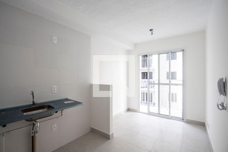 Cozinha de apartamento para alugar com 1 quarto, 39m² em Bom Retiro, São Paulo