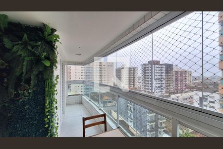 Varanda gourmet de apartamento para alugar com 2 quartos, 78m² em Vila Tupi, Praia Grande