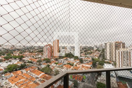 Varanda da Sala de apartamento à venda com 3 quartos, 216m² em Campo Belo, São Paulo