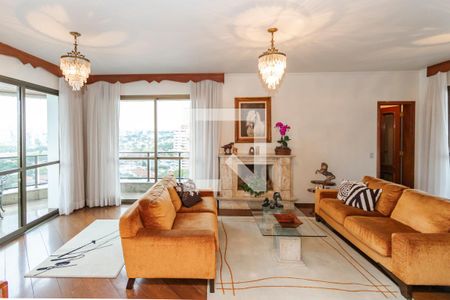 Sala de apartamento à venda com 3 quartos, 216m² em Campo Belo, São Paulo