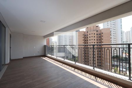 Varanda de apartamento à venda com 4 quartos, 144m² em Jardim Aurélia, São Paulo