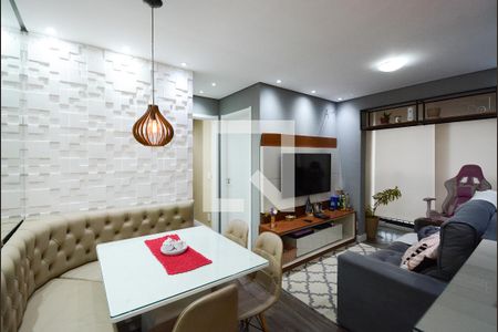 Sala de apartamento à venda com 2 quartos, 52m² em Jardim Olavo Bilac, São Bernardo do Campo