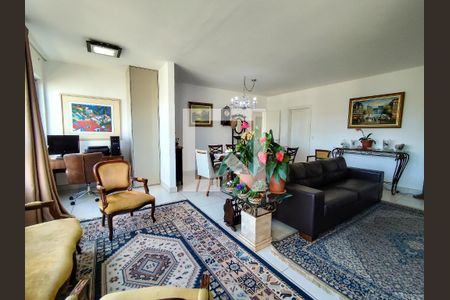 Sala de apartamento à venda com 3 quartos, 125m² em Vale do Sereno, Nova Lima