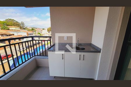 Varanda gourmet de apartamento para alugar com 2 quartos, 69m² em Recanto Quarto Centenario, Jundiaí