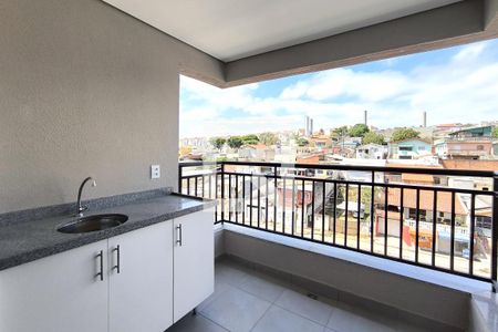 Sala - Varanda de apartamento para alugar com 2 quartos, 69m² em Recanto Quarto Centenario, Jundiaí