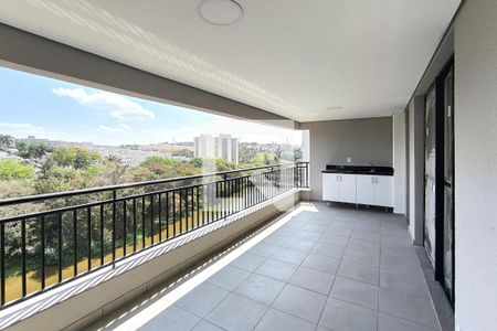 Sala - Varanda de apartamento para alugar com 3 quartos, 104m² em Recanto Quarto Centenario, Jundiaí